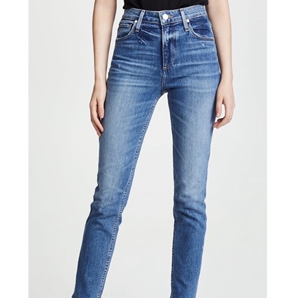 PAIGE Denim - PAIGE Denim High Rise Sarah Slim Leg jean NEW